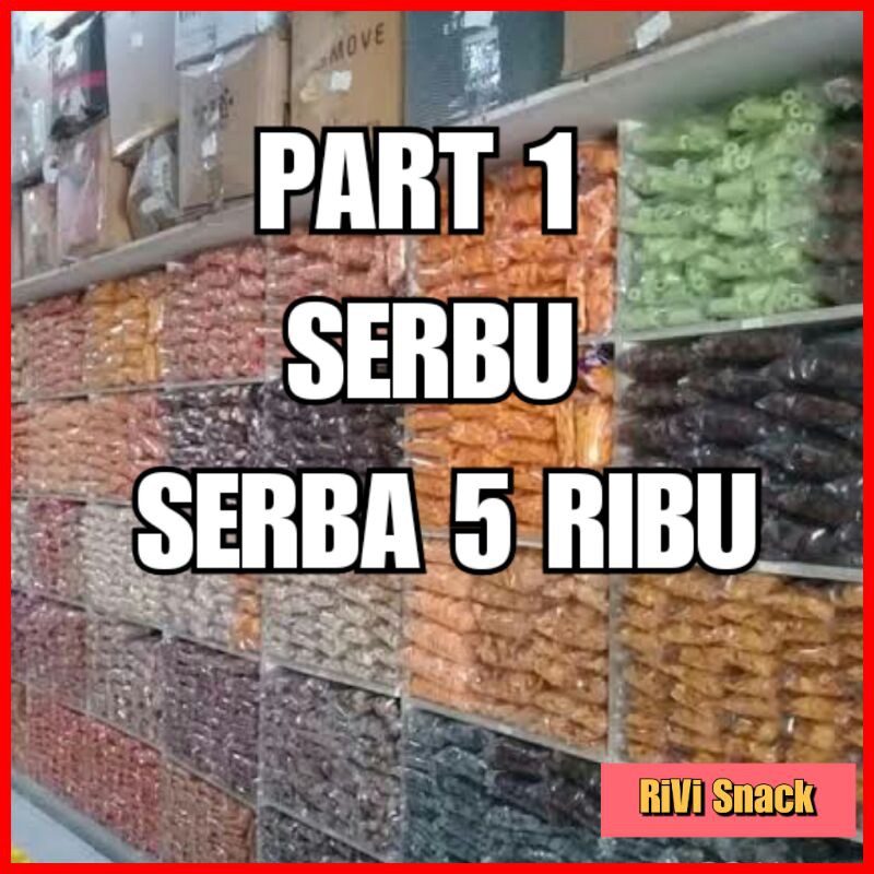 Jual Promo Snack Serba Goceng Serba Ribu Snack Serbu Kiloan