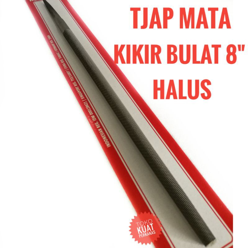 Jual Kikir Besi Bulat 8 Halus Tjap Mata Shopee Indonesia