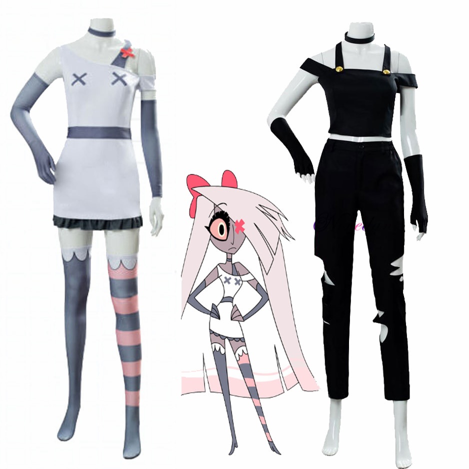 Jual Preorder Hazbin Cosplay Hotel Vaggie Cosplay Costume Suit Carnival Halloween Women Female