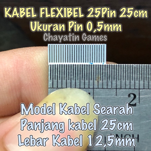 Jual Kabel Flexibel Pin Halus Searah Panjang Cm Ukuran Pin Mm