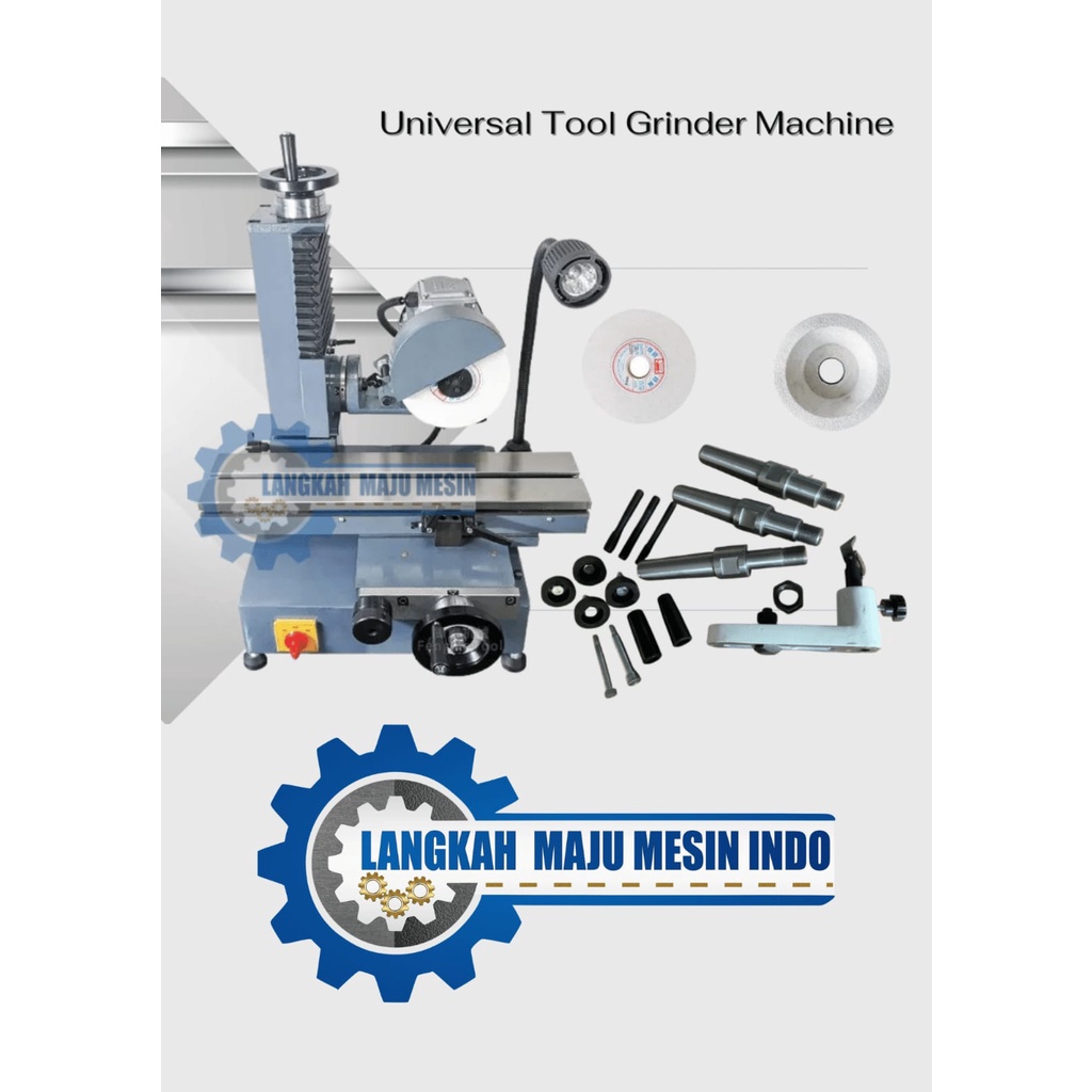 Jual Mesin Asah Gear Hobbing / Universal Tool Grinder Grinding Machine ...