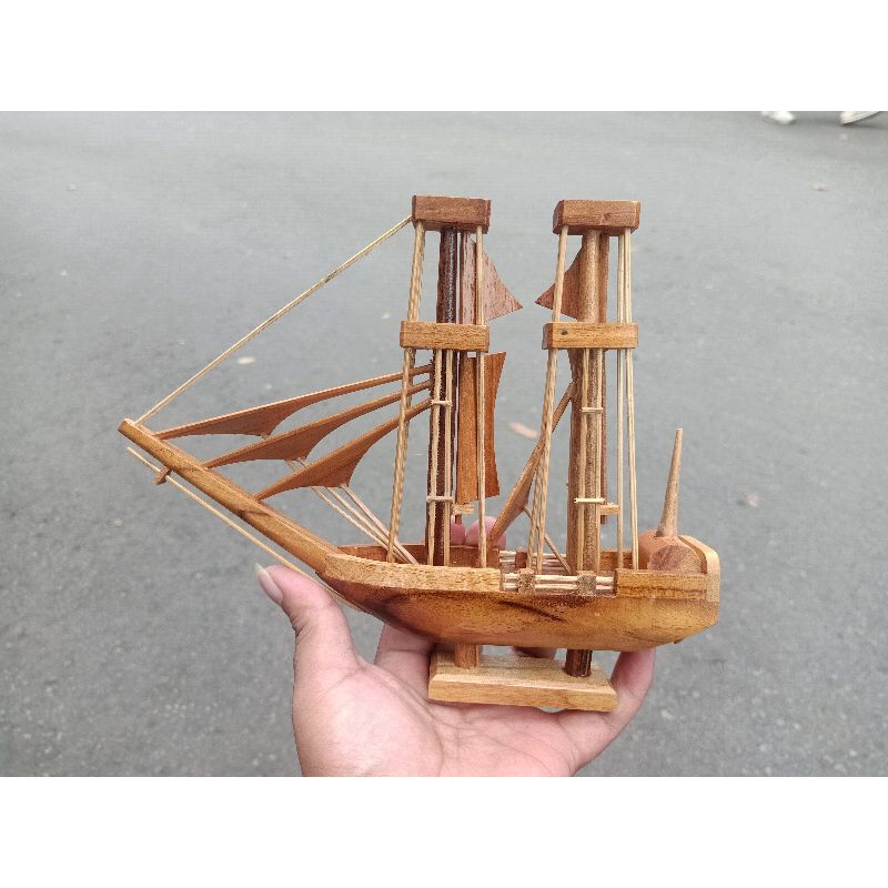 Jual Miniatur Kapal Pinisi Dewaruci Kapal Samudra Raksa Miniatur Kapal