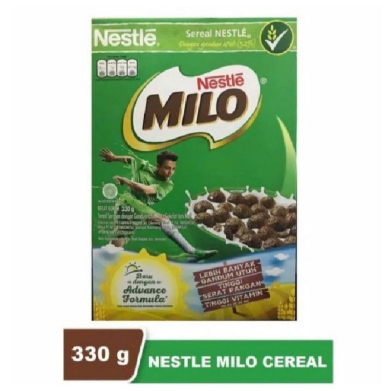Jual Milo Sereal Ball Nestle 330 gr cereal gandum cokelat dan malt ...