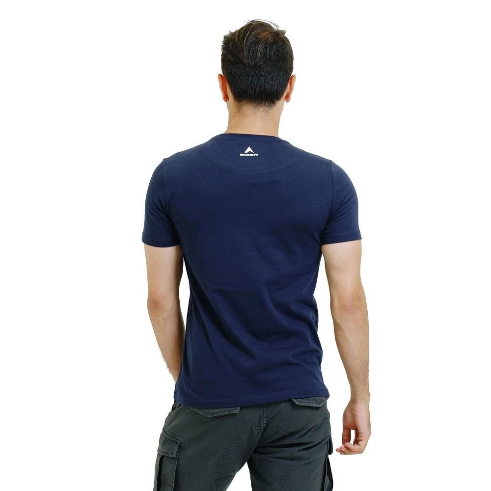 EIGER Himalayas 1.0 T-Shirt Pria – Kaos Outdoor Premium Cotton 24s foto 3