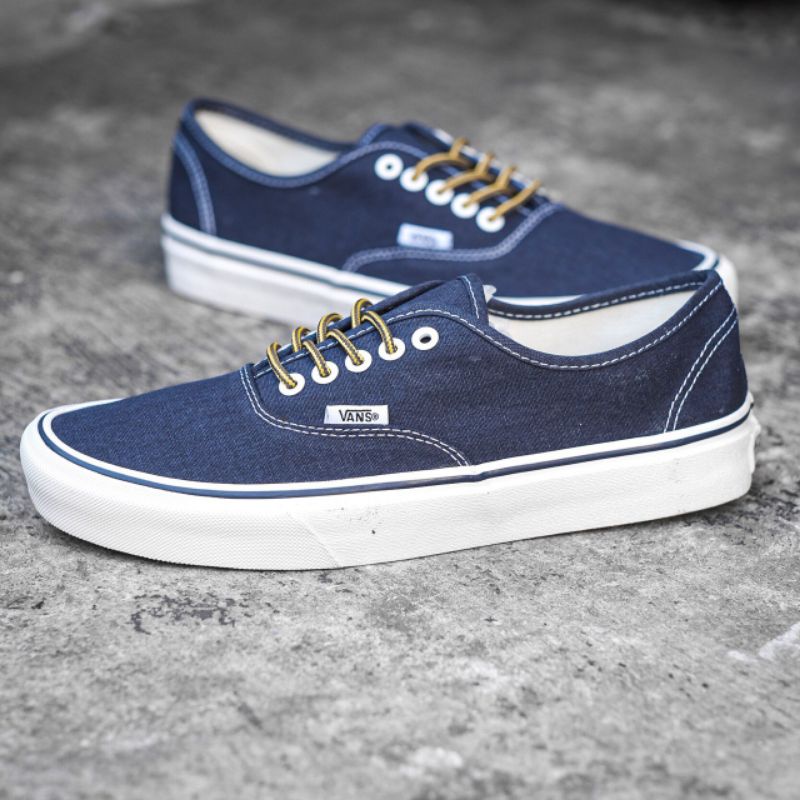 Jual Original VANS J Crew X Vans Authentic Worn Canvas Navy Shopee Indonesia