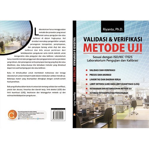 Jual Buku Validasi & Verifikasi Metode Uji | Shopee Indonesia