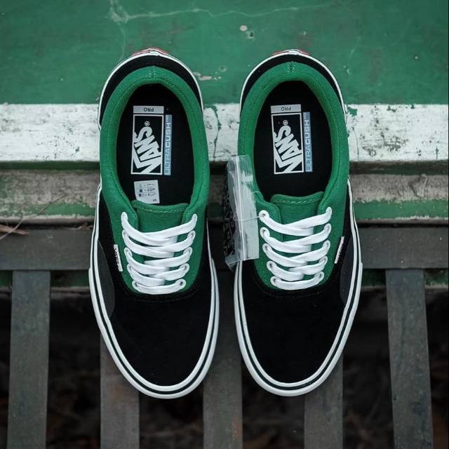 vans era pro green