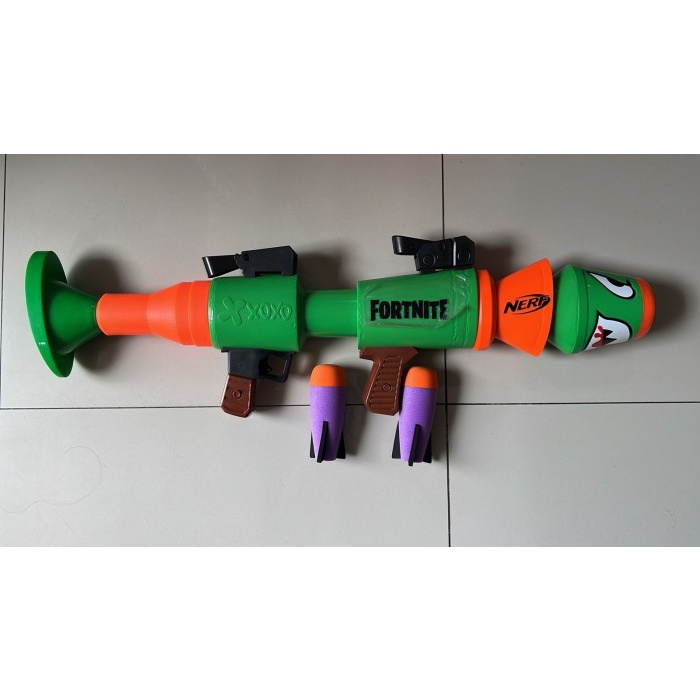 Jual Nerf Fortnite RL Blaster Fires Foam Rockets | Shopee Indonesia