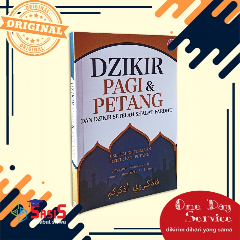 Jual BUKU DZIKIR PAGI & PETANG DAN SETELAH SHALAT FARDHU / UKURAN SAKU ...