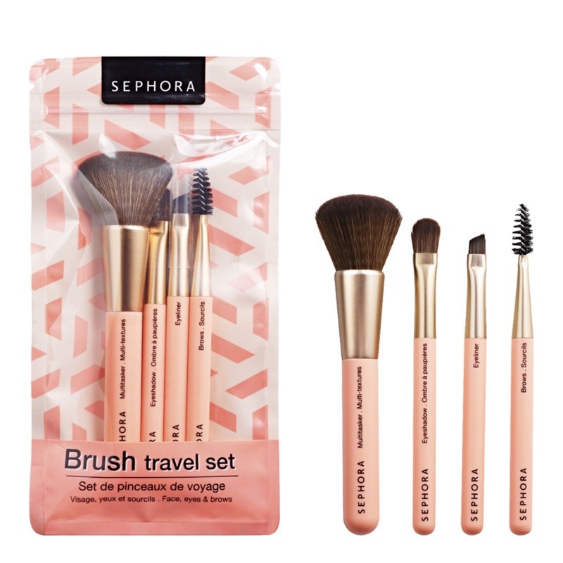 SEPHORA Compact Travel Brush Set SEPHORA Brush
