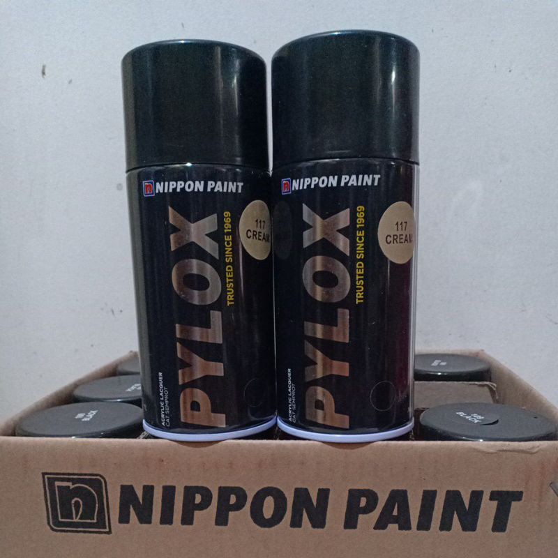 Jual cat semprot Pylox 117 cream 300cc | Shopee Indonesia