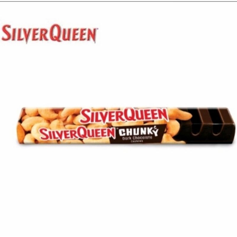 Jual Silverqueen Chucky Bar Dark Chocolate 95 gr | Shopee Indonesia