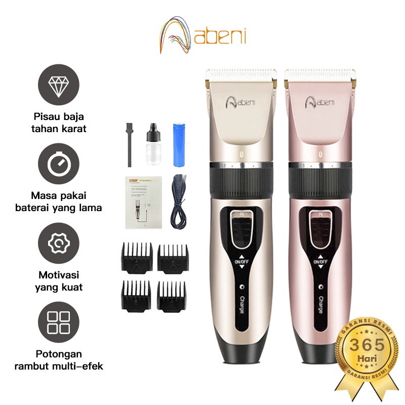 Jual Abeni Alat Cukur Rambut Elektrik/hair Clipper Cordless ...