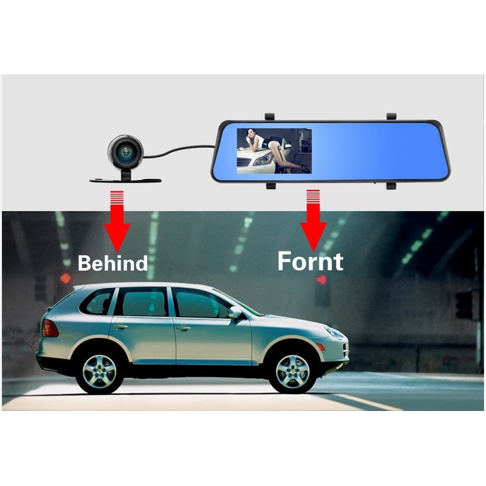 Jual VEHICLE BLACKBOX DVR FULL HD 1080P DUAL CAMERA | Shopee Indonesia