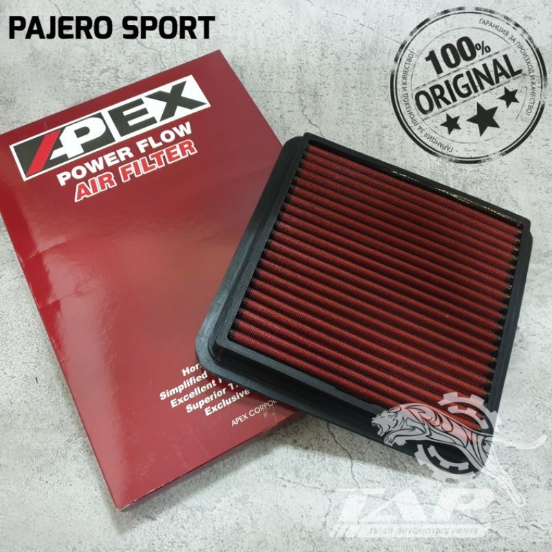 Jual Air Filter Filter Udara Racing Pajero Sport Apex Original Shopee Indonesia