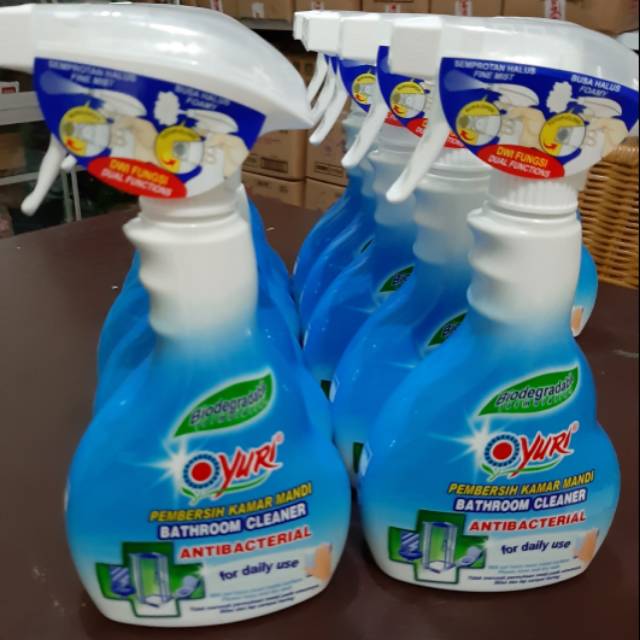 Jual Yuri bathroom cleaner antibacterial 500ml | Shopee Indonesia