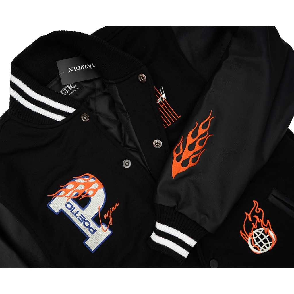 Jual Poeticluzien Varsity Jacket Mackin Unisex | Shopee Indonesia