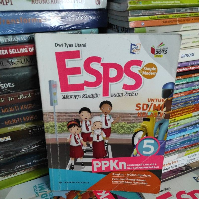 Jual Buku ESPS - Kelas 5 SD - PPKN - Kurikulum 2013 revisi | Shopee ...