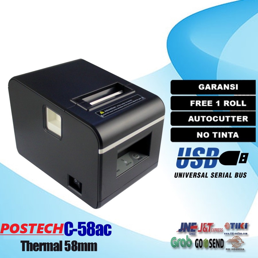 Jual Printer Thermal Printer Kasir 58mm C90e C58ac Usb Autocutter Eppos Printer Struk 7483