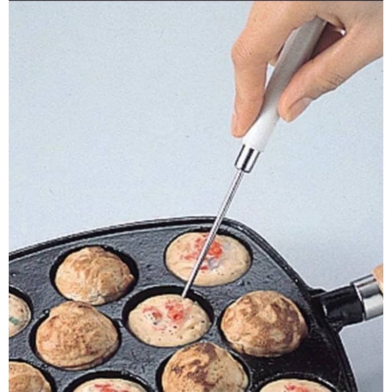 Jual Sutil Tusukan Takoyaki Stick Tako Pick Nylon Skewer Alat Masak Takoyaki Japan Stix Shopee