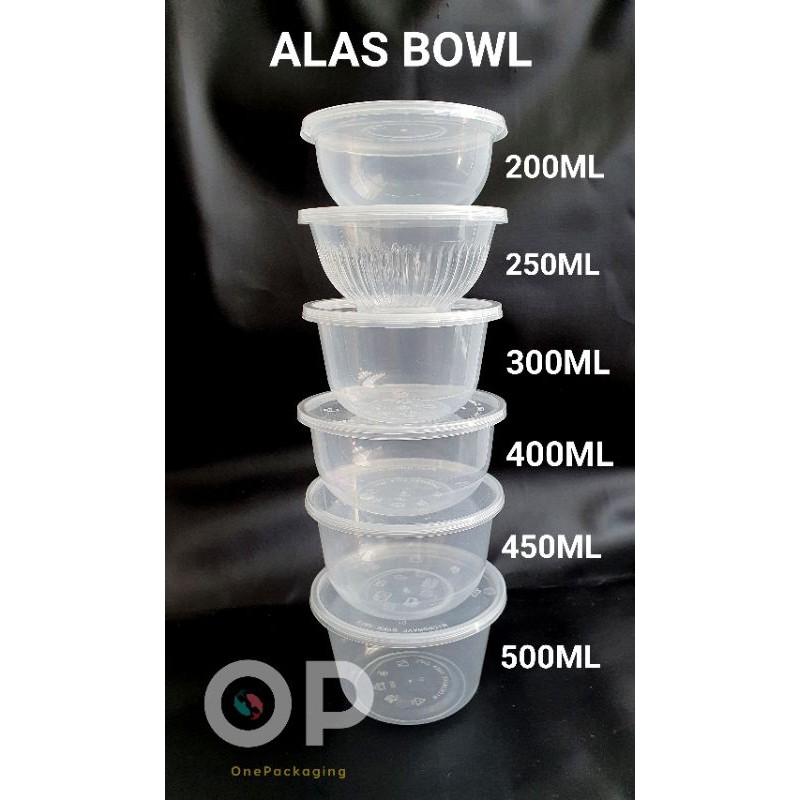 Jual Thinwall Bowl Thinwall Cup 200ml 250ml 300ml 400ml 450ml 500ml