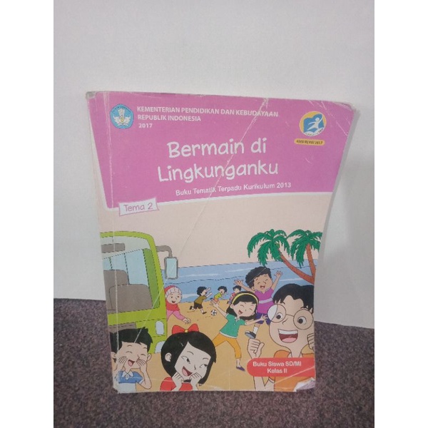 Jual buku tematik terpadu kurikulum 2013 tema 2 untuk SD kelas 2 ...