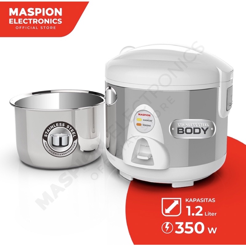 Jual [ Maspion ] Magic Com / Rice Cooker Maspion MRJ 109 Panci ...