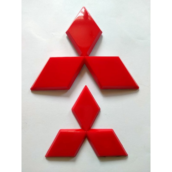 Jual Emblem Mitsubishi Merah Xpander Depan Belakang | Shopee Indonesia