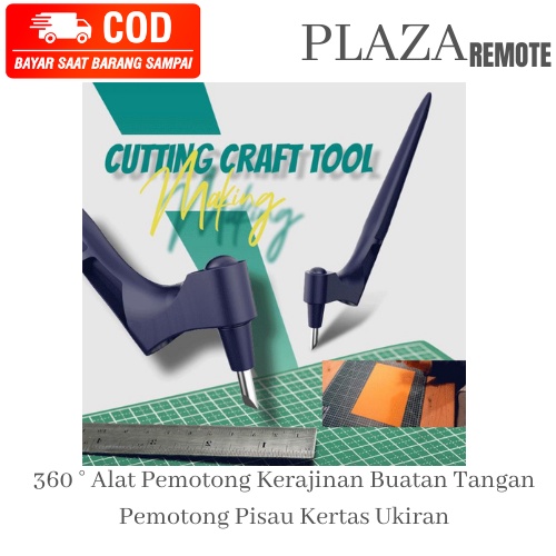 Jual CUTTER KERAJINAN TANGAN PUTAR UTILITAS 360 DERAJAT 30 / 45 / 60 ...