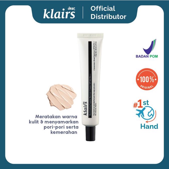 Jual Dear Klairs Illuminating Supple Blemish Cream (BB Cream) 40ml ...