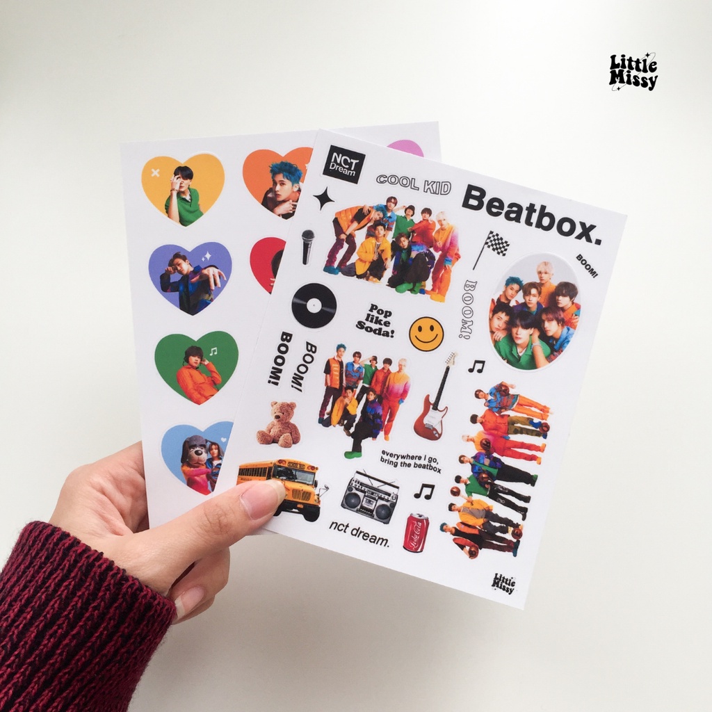 Jual STIKER NCT DREAM BEATBOX | KISS CUT | Shopee Indonesia