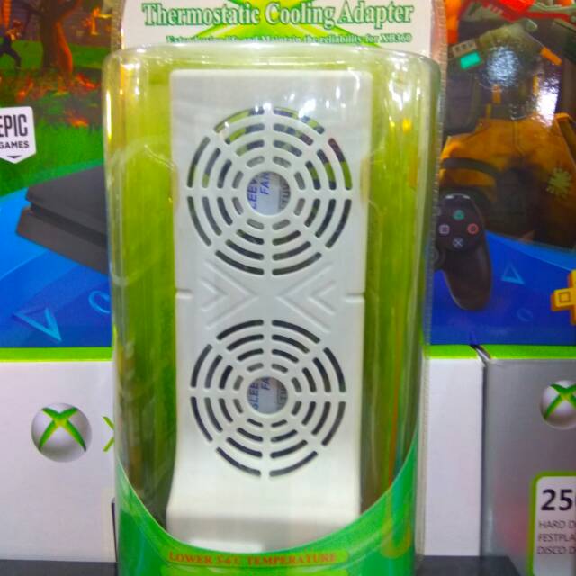 Jual COOLING FAN XBOX 360 FAT THERMOSTATIC COOLING FAN ADAPTER Shopee