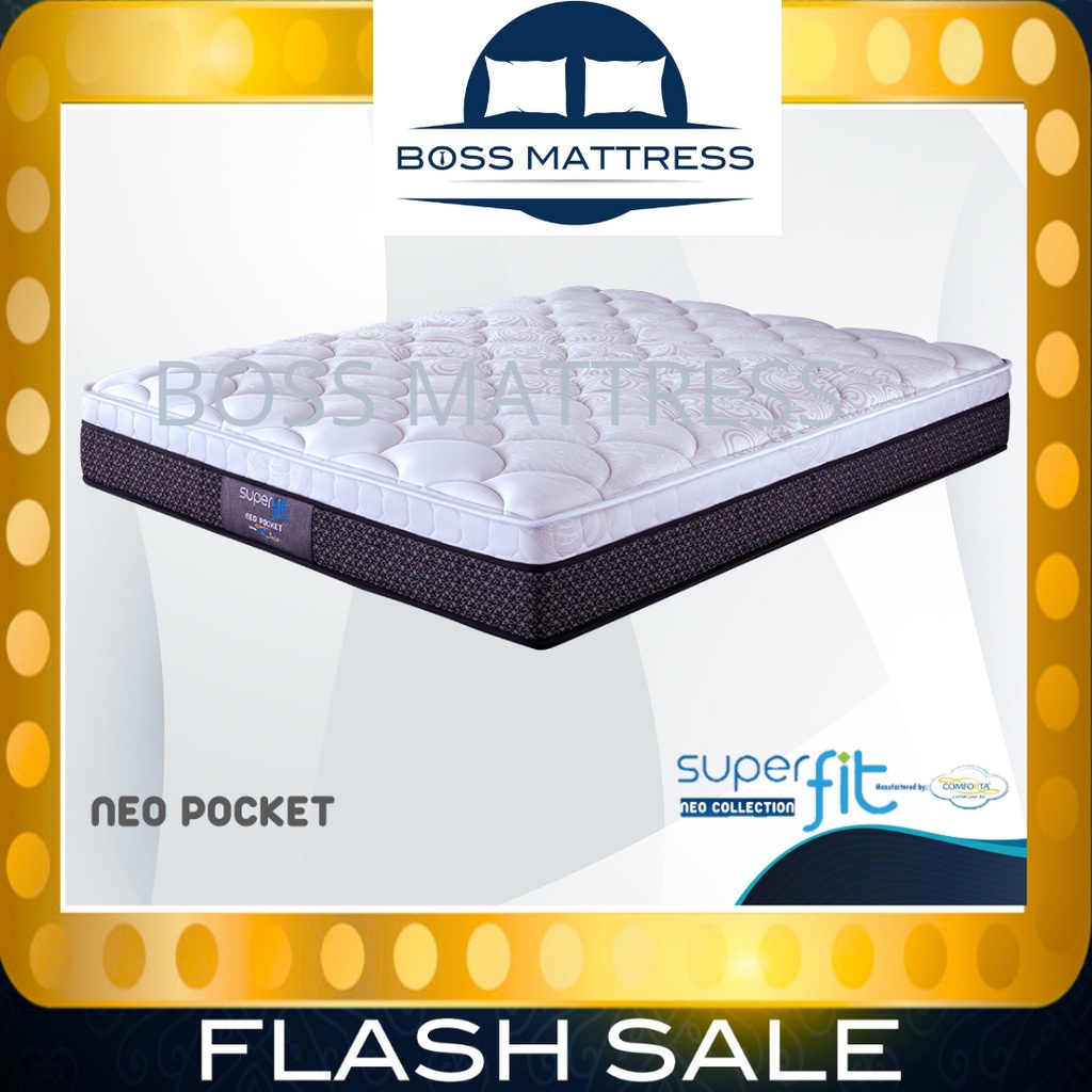 Jual COMFORTA SUPERFIT SpringBed NEO POCKET ( Hanya KASUR / Full SET ...