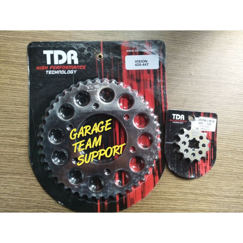 Jual PAKET GEAR GIR VIXION R15 XABRE JUPITER MX KING BYSON DEPAN