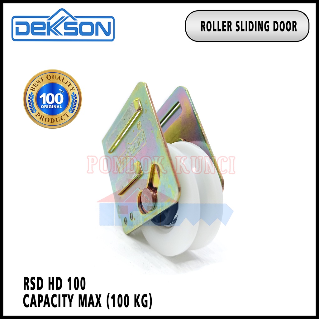 Jual Roda Sliding Door Dekkson Rsd 100 Hd Roda Pintu Geser Dekson Hd 100 Shopee Indonesia 4080