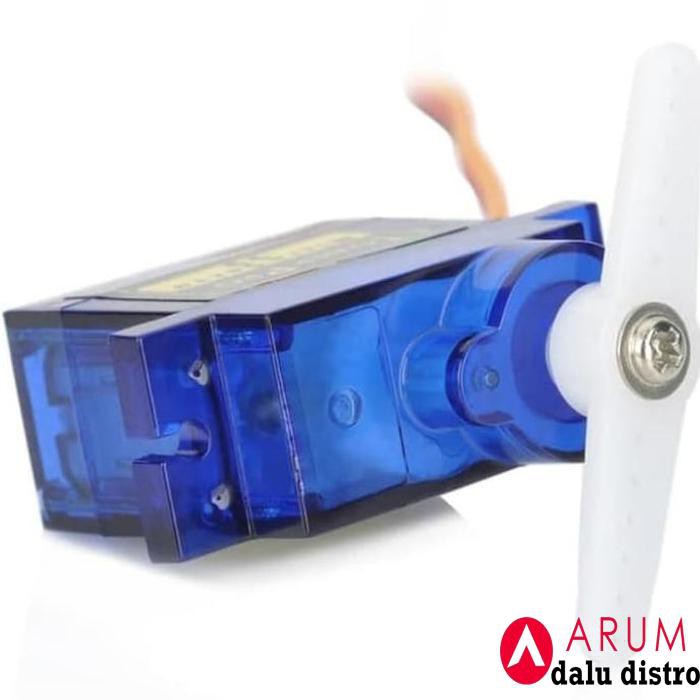Jual Servo Sg90 Motor Microservo Sg-90 Biru Tower Pro Mini Servo ...