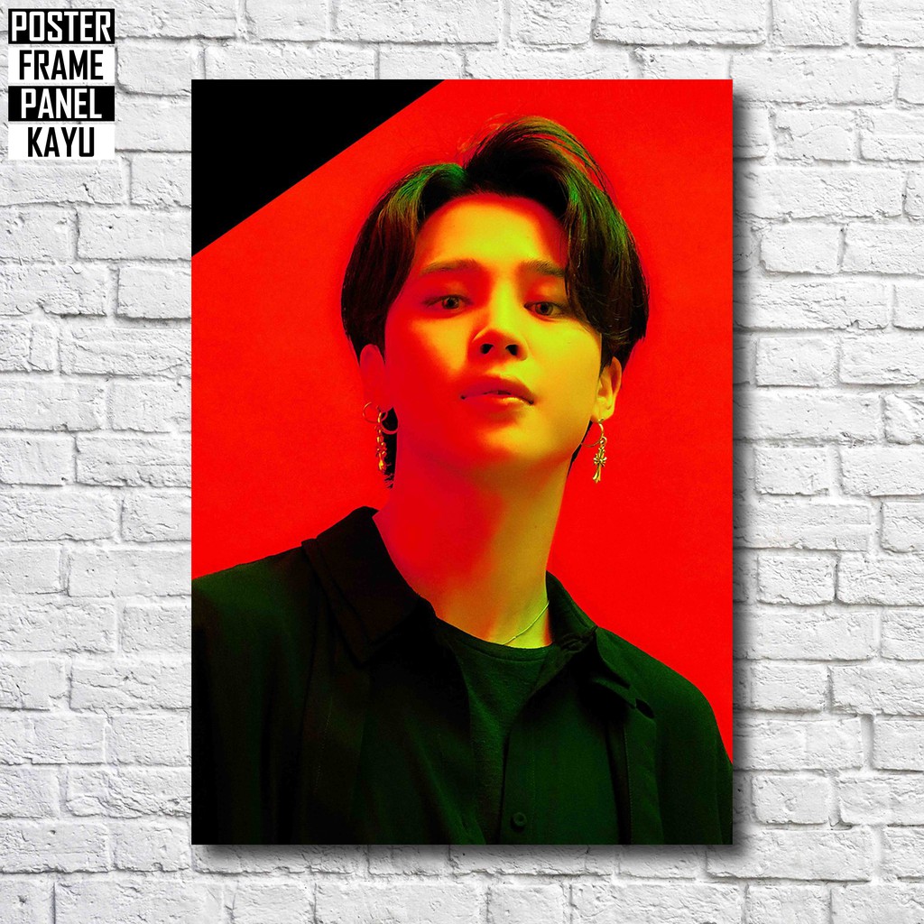 Jual Poster Bts Jimin Mots O Ne Clue Ver Shadow Cut Frame Kayu Solid A Jmn Shopee Indonesia