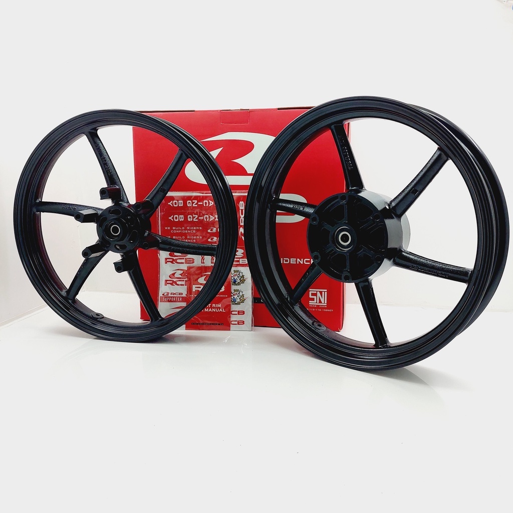 Jual VELG RCB SP 522 NINJA R RR ZX HITAM UKURAN 215 300 RING 17 BLACK ...