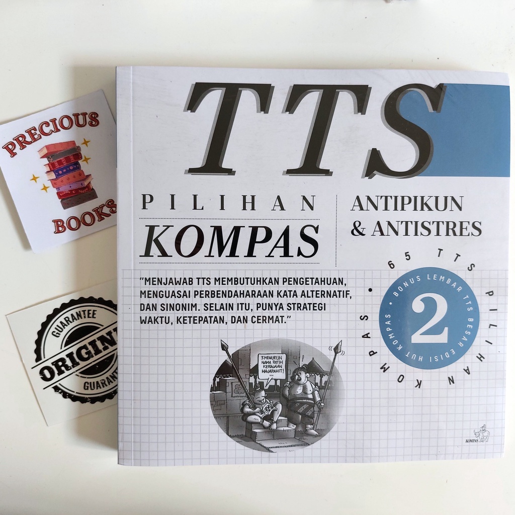 Jual TTS Pilihan Kompas Jilid 1 2 - Kumpulan Teka Teki Silang | Shopee ...