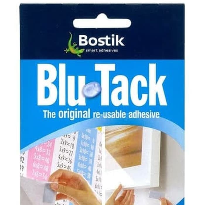 Jual Lem Blu Tack BOSTIK 45gr & 75gr Original | Shopee Indonesia