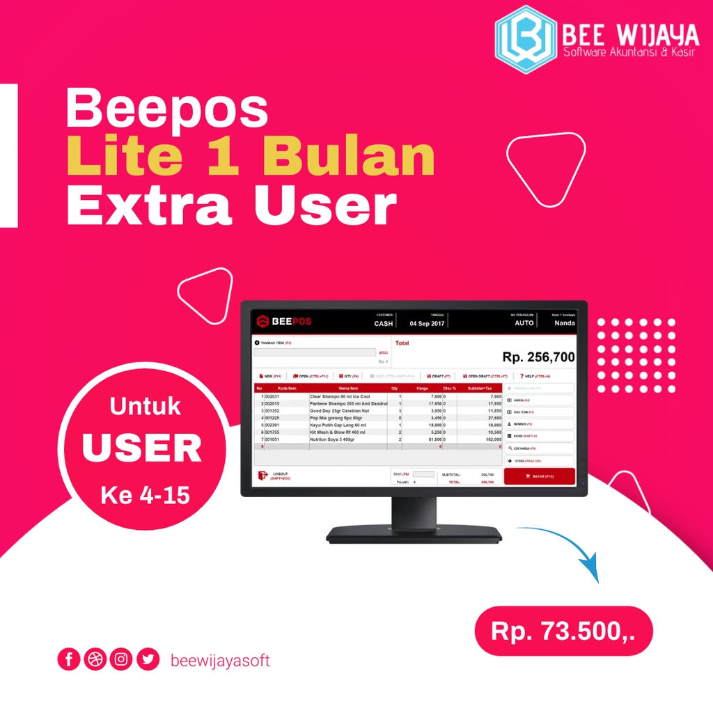 Jual Beepos Desktop Lite Series - Software Kasir Online | Shopee Indonesia