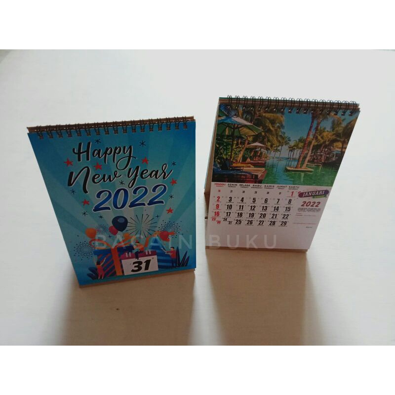 Jual Kalender Duduk Meja Tahun 2022 | Shopee Indonesia