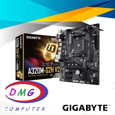 Jual MotherBoard GIGABYTE GA A320M-S2H AMD AM4 | Shopee Indonesia