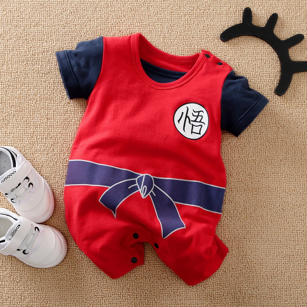 Jual Jumper Bayi Motif Anime Dragonball Baju Anak Dragon Ball
