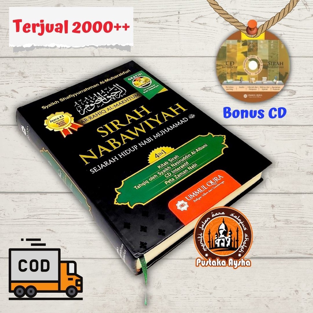 Jual ORIGINAL - Sirah Nabawiyah Bonus CD - Ummul Qura | Shopee Indonesia