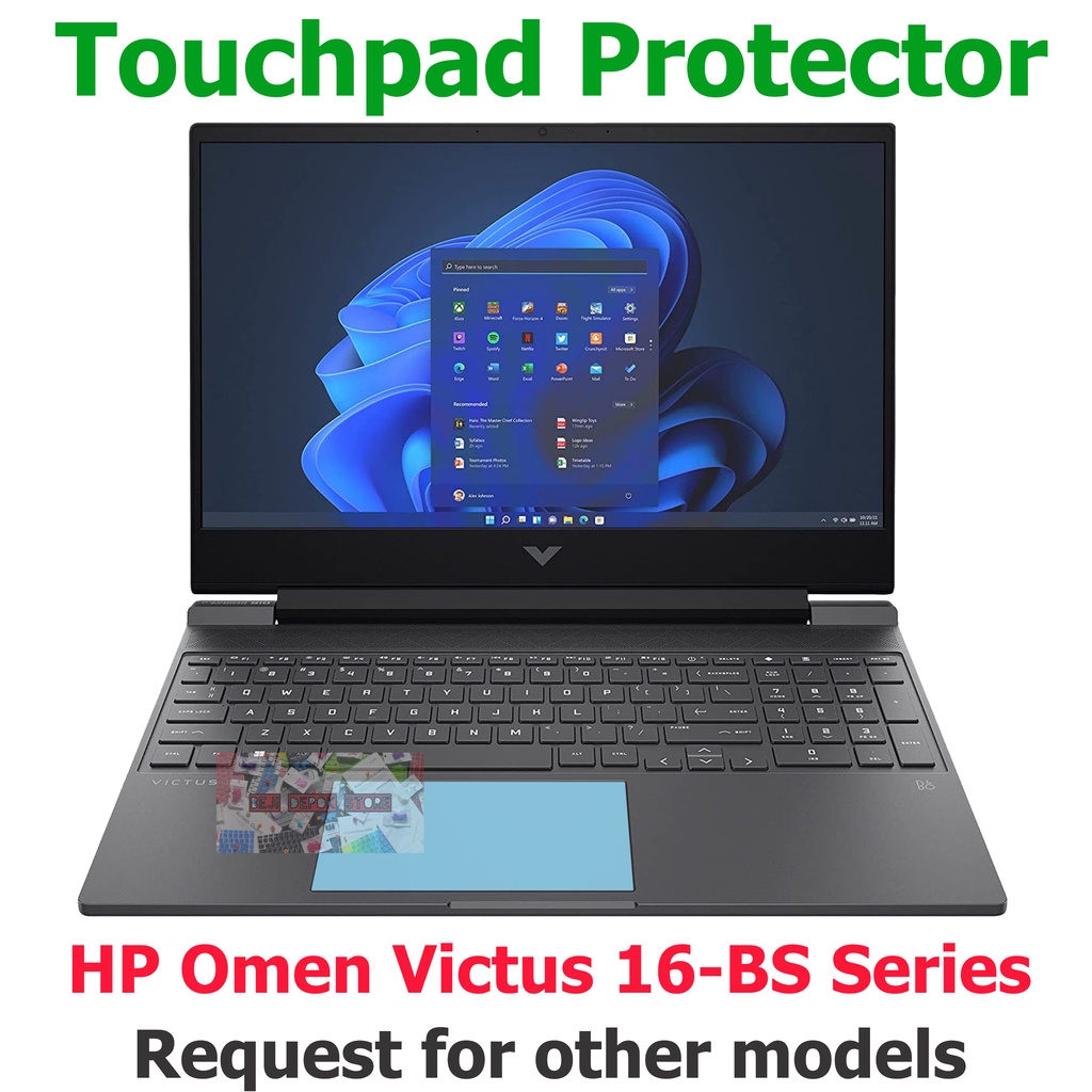 Jual Touchpad Trackpad Protector HP Omen Victus 16 BS Shopee Indonesia