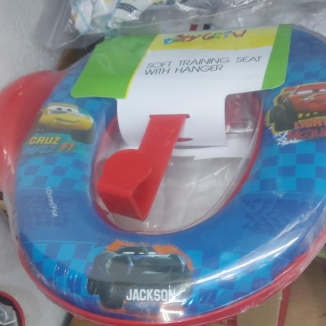 Jual Potty Seat with Handle & Hanger Dudukan Toilet Anak dg Pegangan