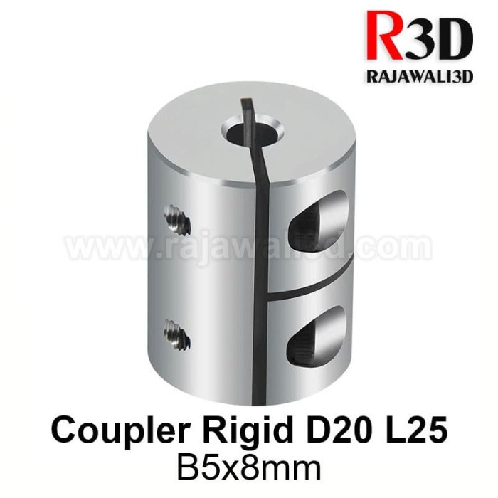 2 Stück Wellenkupplung D20 L25 – Flexible Spinnenkupplung, Verschiedene Innendurchmesser (4–10 Mm), Für Servo- & Schrittmotoren