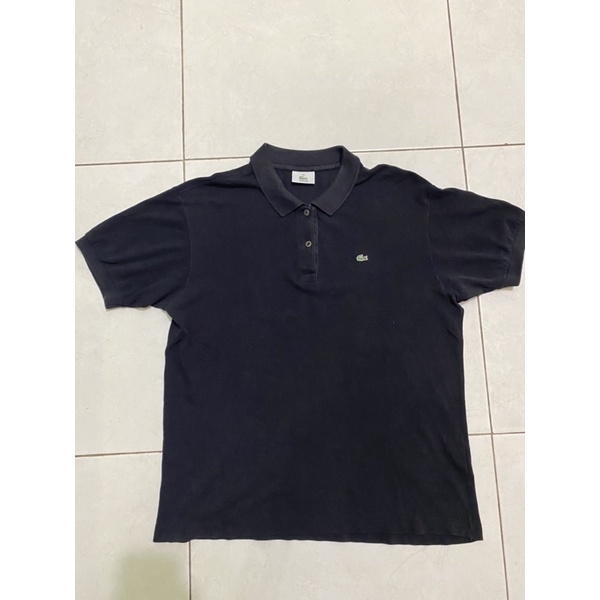 Jual Lacoste Polo Shirt Black | Shopee Indonesia