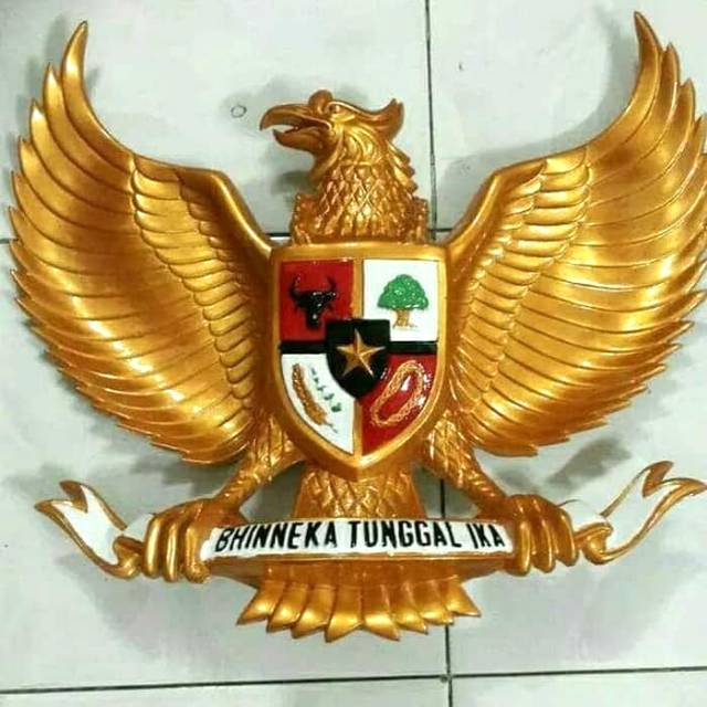 Jual Patung Lambang Garuda Bahan Fiber Uk 40x50cm Shopee Indonesia